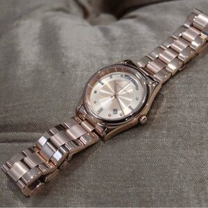 Michael Kors Rose Gold Tone Stainless Steel Watch